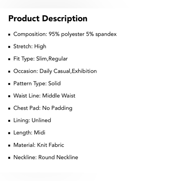 NWT Ribbed Button Drawstring Midi Dress - Picture 6 of 8